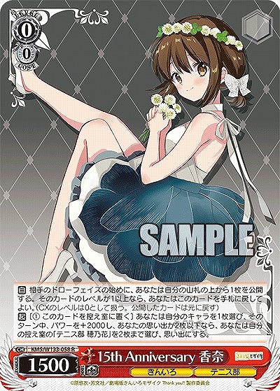 15th Anniversary 香奈 【KMS/W133-058R】